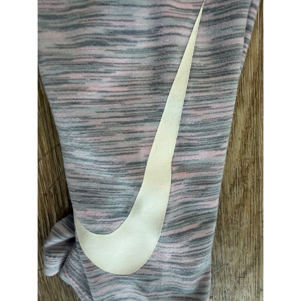 Nike Awesome Graphic Tee Space Dye Leggings Set Girls 2T Grey Pink Dri-FIT - Picture 4 of 5